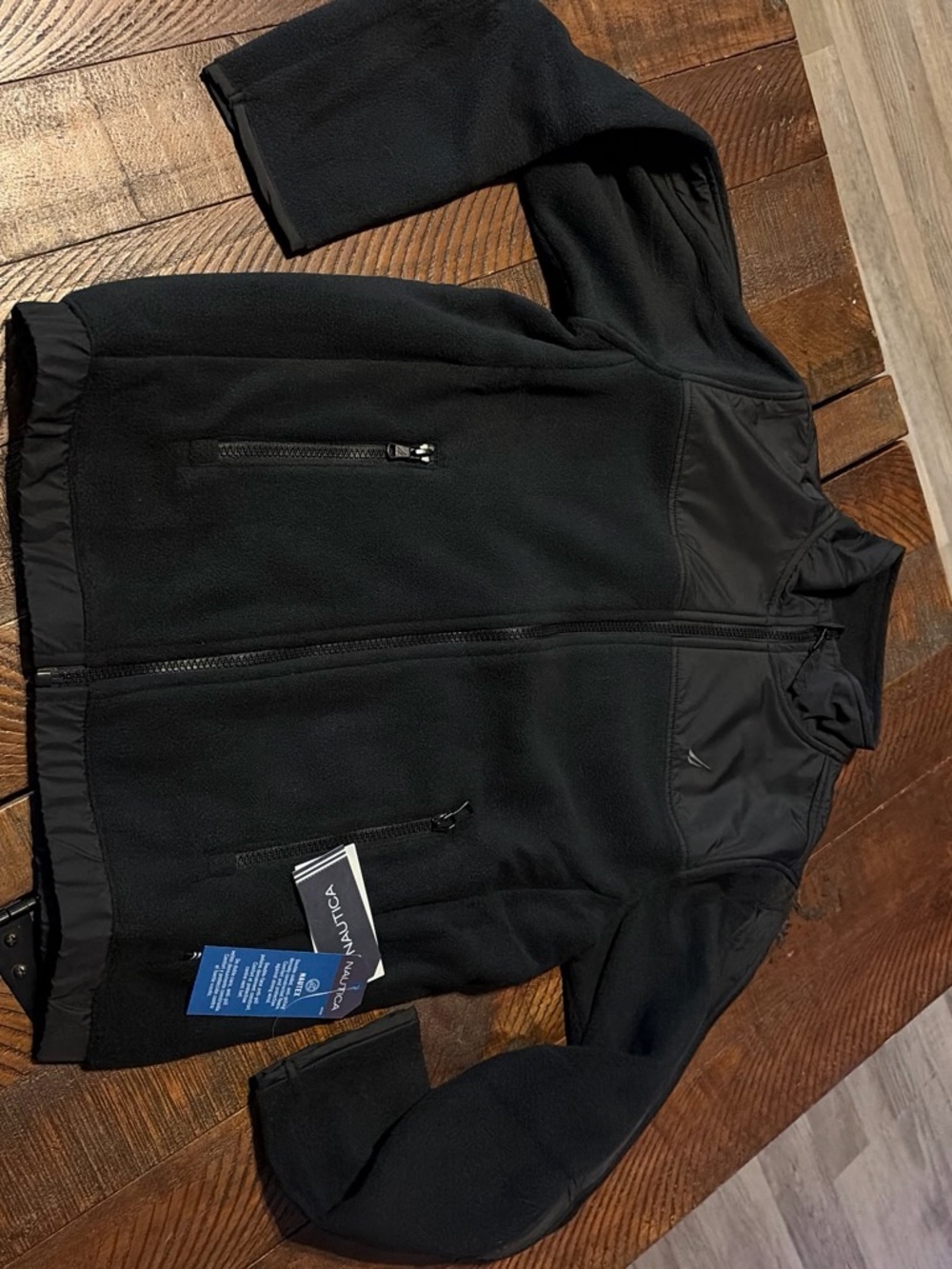 Nautica boys Full-Zip Fleece Jacket. Size 10/12